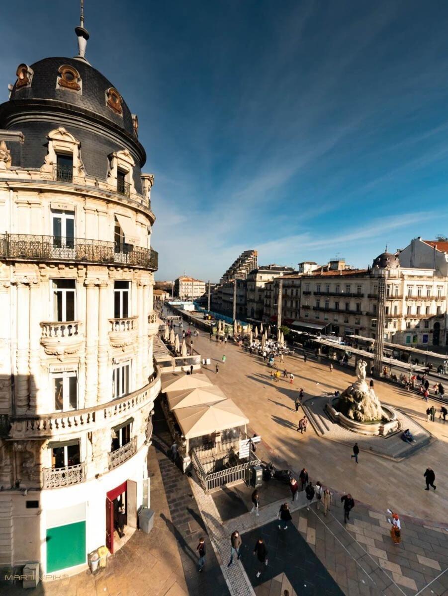 L'Atelier - Climatisation Et Vue Place De La Comedie Montpellier Exterior foto