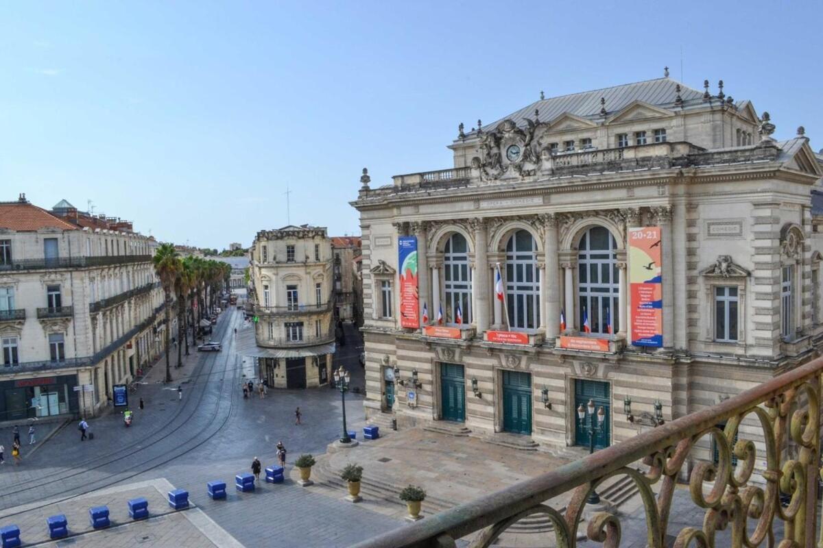 L'Atelier - Climatisation Et Vue Place De La Comedie Montpellier Exterior foto